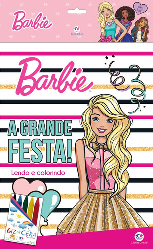 Barbie - com giz de cera, de Cultural, Ciranda. Ciranda Cultural Editora E Distribuidora Ltda. em português, 2018