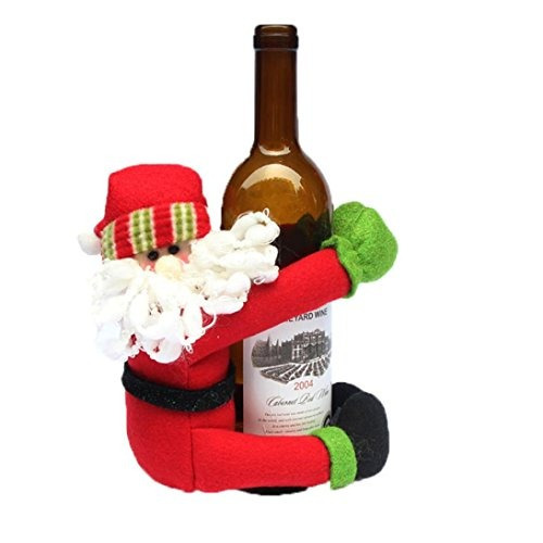 Wine Hold Bottle Doll, Misaky Cover Decoración Home Party