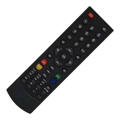 Controle Remoto Conversor Digital Zinwell Br Zbt-650n