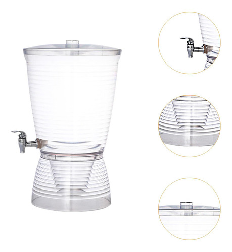 Dispensador De Bebidas Com Infusor De Frutas, Jarra De ,