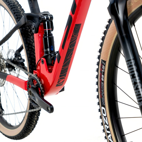 Bicicleta Tsw Full Quest Carbono Aro 29 Shimano Deore Vermelha