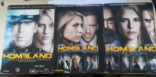 Box Original: Homeland - 1ª, 2ª E 3ª Temporada 12 Dvd's