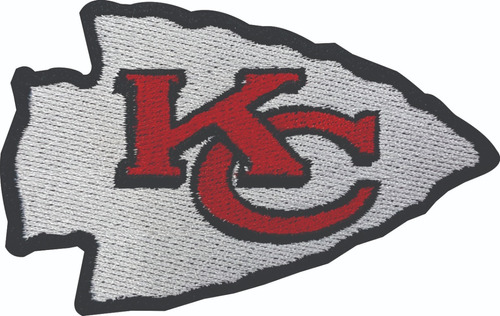 Parche Bordado Kansas City Nfl Bordado Excepcional.