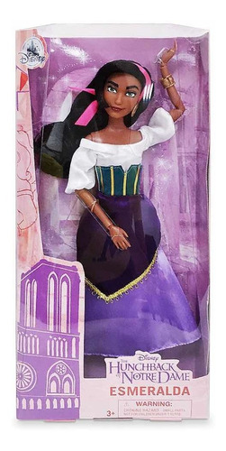 Esmeralda Muñeca El Jorobado 29cm Disney Store Modelo 2020