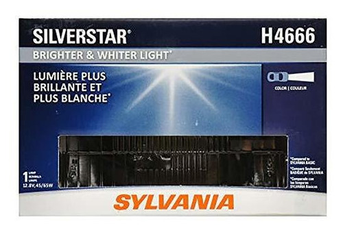 Sylvania - H4666 Silverstar Faro De Haz Sellado - Reemplazo 