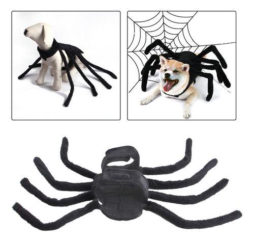 New Perro Gato Araña Disfraz Mascota Halloween Cosplay S
