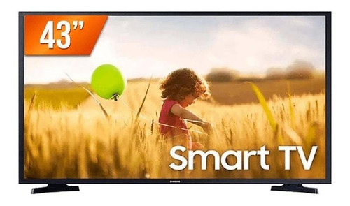 Imagem 1 de 3 de Smart Tv Samsung Led Lh43betmlgg 43 