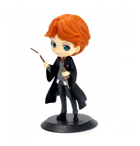 Harry Potter - Ron Weasley Com Scabbers - Q Posket / Bandai
