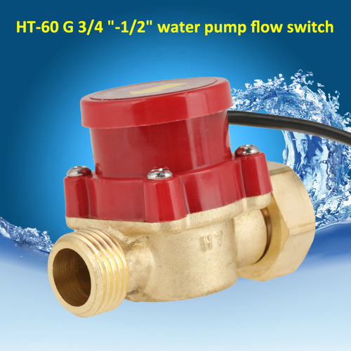 Interruptores De Sensor De Flujo De Bomba De Agua G3/4 -1/2