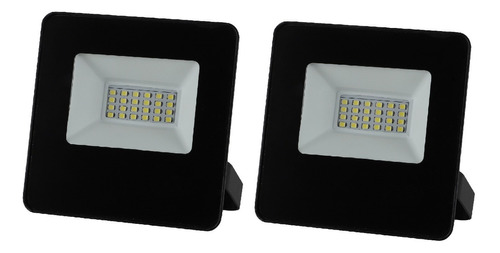 Pack X2 Reflector Led Proyector 20w Ja Luz Fria Exterior 