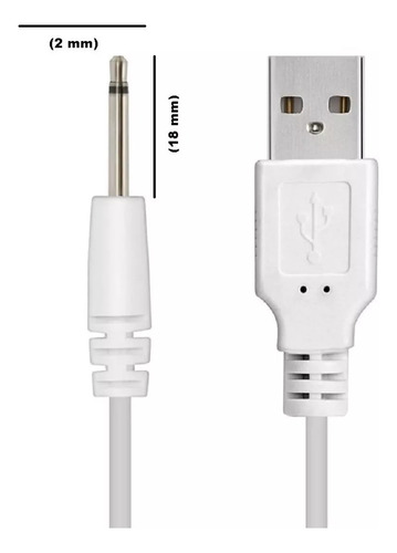 Usb Cabo Carregador Para Massageador Portátil P1 1 Metro