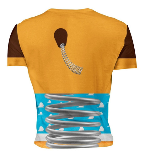Playera Full Print PelĂcula Juguetes Perrito Resorte Slinky