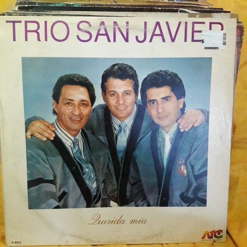 Vinilo Trio San Javier Querida Mia A F3