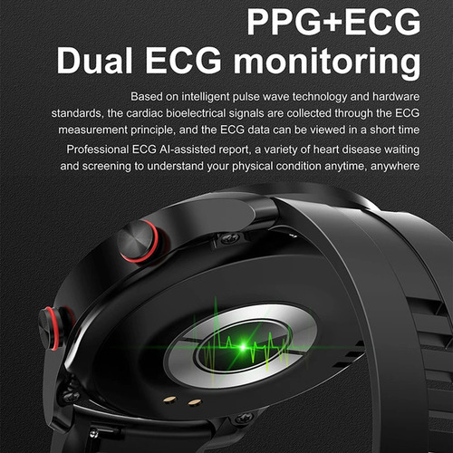 Reloj Inteligente Hw20 Para Huawei Xiaomi Hombre Y Mujer+ecg