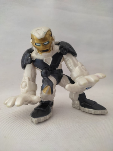 Ghost Armor Iron Man Super Hero Squad Hasbro (Usado)