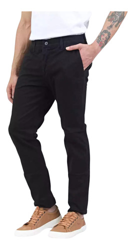 Pantalon Chino Gabardina Batuk Habitu Hombre