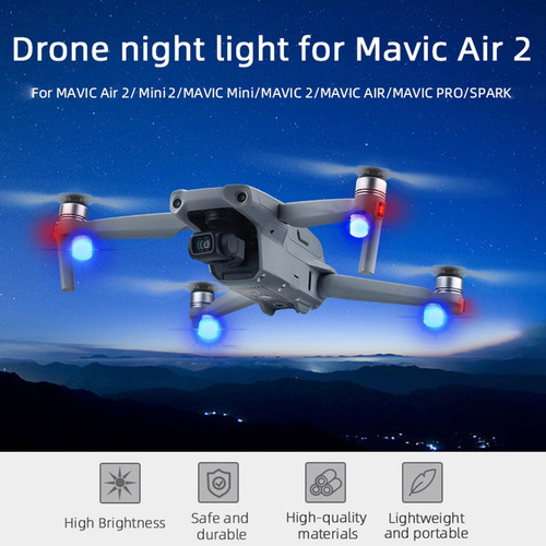 2 X 2-4pack Night Night Light Para Dji Mini Pro 2 Peças