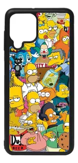 Funda Protector Para Samsung A12 Los Simpsons