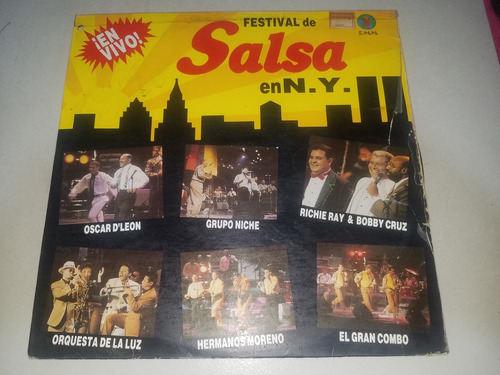 Lp Vinilo Disco Richie Ray Gran Combo Niche La Luz Salsa 