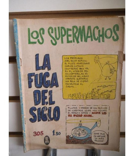 Comic Los Supermachos 305 Editorial Posada Vintage A