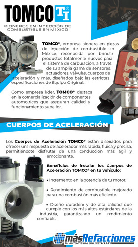 Cuerpo De Aceleración Vue L4 2.2l De 2002 A 2007 Tomco