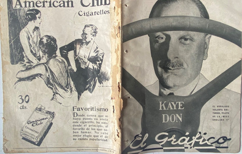 Revista Antigua El Gráfico, Nº 612, Fútbol, Abr 1931