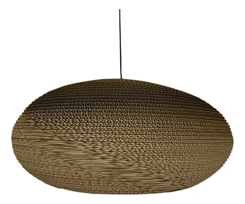 Lampara De Techo Momo D40 Luminaria Living Dormitorio Lcm Estructura Marrón