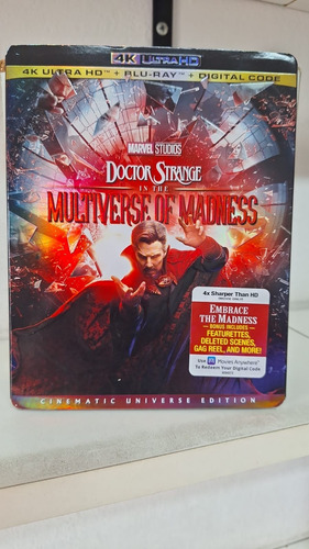 4k Uhd + Blu-ray Doctor Strange & The Multiverse Of Madness