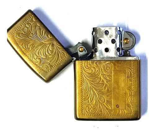 Encendedor Zippo / Original Usa / Bronce Labrado / Mod. X (Usado)