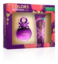 Comprar Kit Perfume Benetton Colors Purple 50ml + Body Lotion Febo
