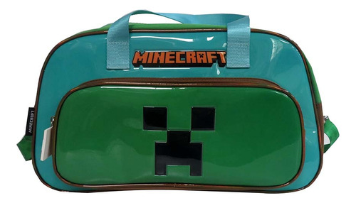 Bolso Minecraft Colonia Club Pileta Licencia Original