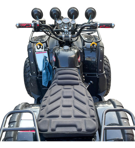 Funda De Asiento Atv Mejorada Transpirable Acolchada Compati Color
