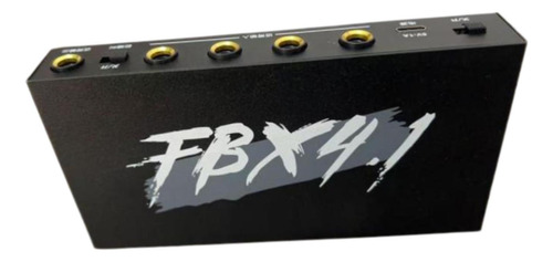 Fbx4.1 Processador De Supressor De Feedback 4 Canais De