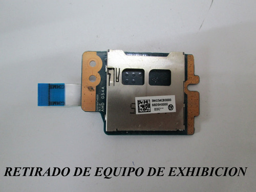 Lector De Tarjetas Hp 15 Aw002la Np Dag54ath6d0 Seminuevo