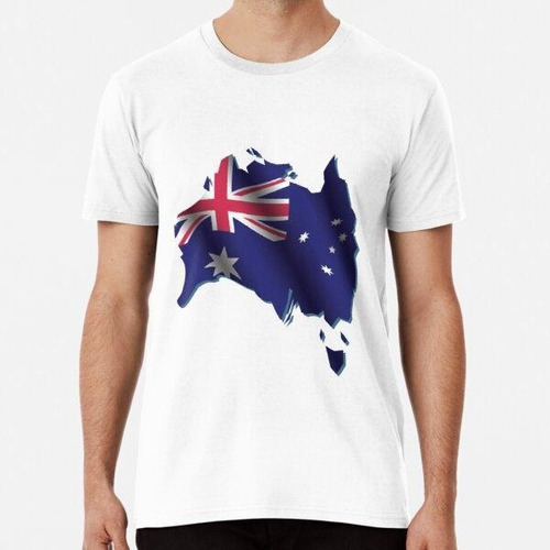 Remera Bandera De Australia Algodon Premium