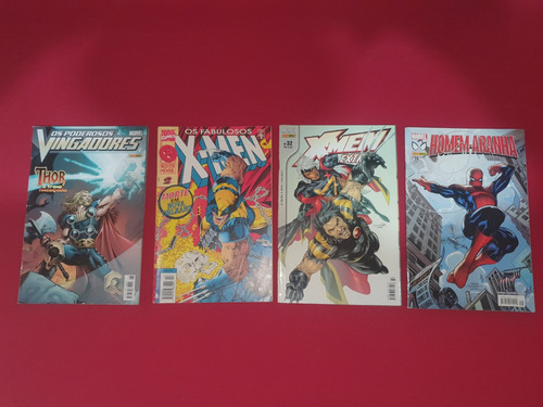 Hq´s Lobo, Loki, Vingadores, X-men, Etc (11 Hqs) Lote 17 (Usado)