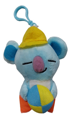 Llavero De Peluche Playa Bt21 Bts Army Muñequito Koya Rm