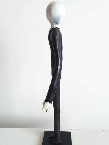 Slenderman Maqueta Decoración Creepypasta Adorno Muñeco