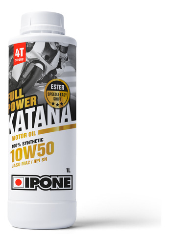Aceite Sintético Moto Full Power Katana 10w50 1lts