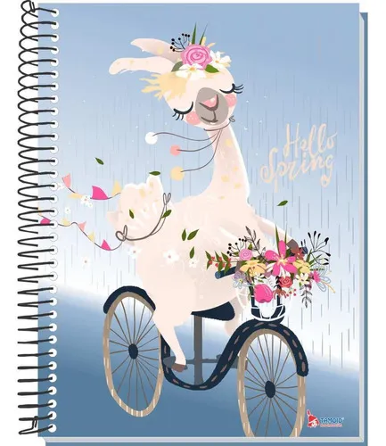 Cuaderno 1 Materia C Dura Fantasía Llama 96f C/4 Sort