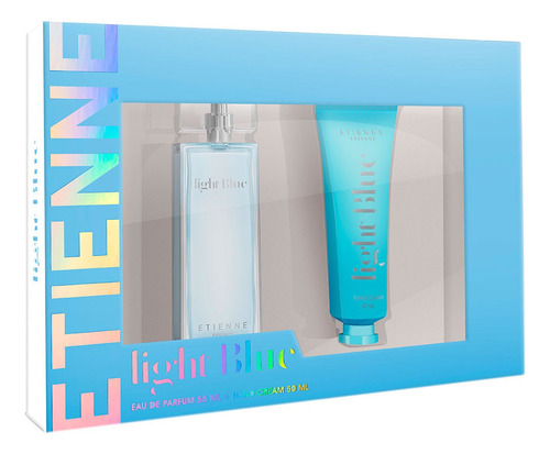 Perfume Etienne Light Blue 55ml + Hand Cream 50ml