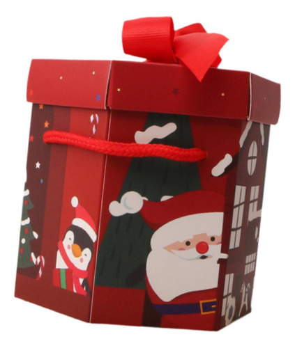 5 Caja De Regalo De Navidad, Contenedor De Dulces Para Las