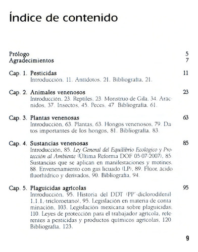 Envenenamiento: Por Pesticidas, Animales, Plantas, Sustancias Y Plaguicidas, De Lopez Torres, Marcos. Editorial Trillas, Tapa Blanda En Español