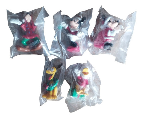 5 Figuras Disney Navidad (Usado)