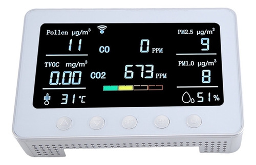 El Monitor De Calidad Del Aire Detecta Polen Tvoc Co Co2