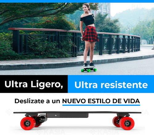 Skate Eléctrico Kasia Ifasun Corto Motor 450watts 25km/h