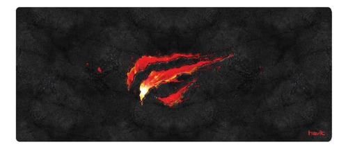 Mouse Pad Gamer Havit Hv-mp861 Gamenote De Goma Xl 300mm X 700mm X 3mm Black/red