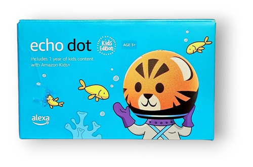 Amazon Echo Dot Kids 4ta Gen Asistente Alexa Tigre