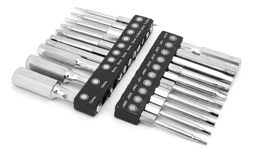 Juego De 20 Brocas Con Cabeza Hexagonal De Driver Bit, Cierr