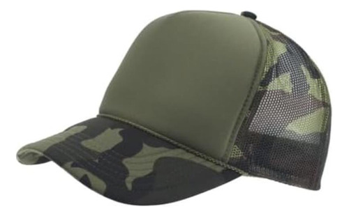 Gorra Béisbol Con Malla Espuma Y Diseño Camuflaje Del Año